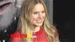 Kristen Bell Gorgeous in Red Dress at THE GREY Premiere Arrivals