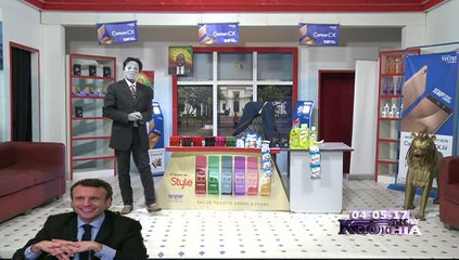 RUBRIQUE EMMANUEL MACRON dans KOUTHIA SHOW du 04 Mai 2017