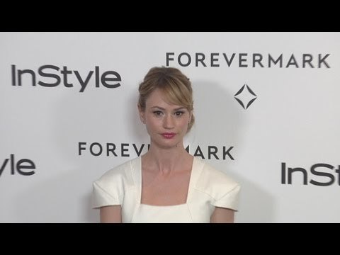Cameron Richardson at Forevermark And InStyle Golden Globes 2012 Event EXCLUSIVE