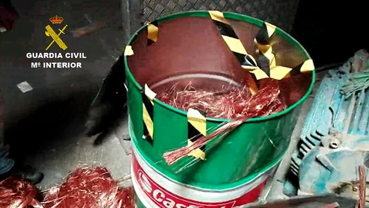 5 detenidos por robar cableado de cobre en zonas residenciales de Las Palmas de Gran Canaria