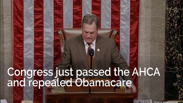 Congress votes to repeal Obamacare