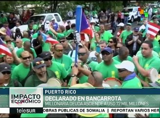 Puerto Rico se declara en bancarrota ante la multimillonaria deuda