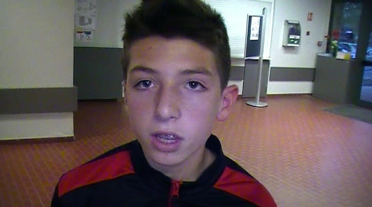 Tirage U15 Neuville - Yann MALAVALE (capitaine U15 CS Neuville)