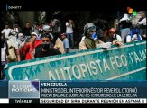 Venezuela: ofrece gobierno nuevo balance de violencia opositora