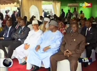 Lancement des travaux de construction et de bitumage de la route Banconi-Nossombougou par le chef de l’Etat IBK