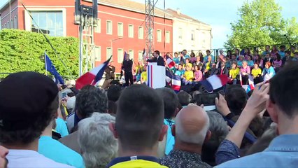 Macron sur les terres de Jaurès pour son dernier meeting
