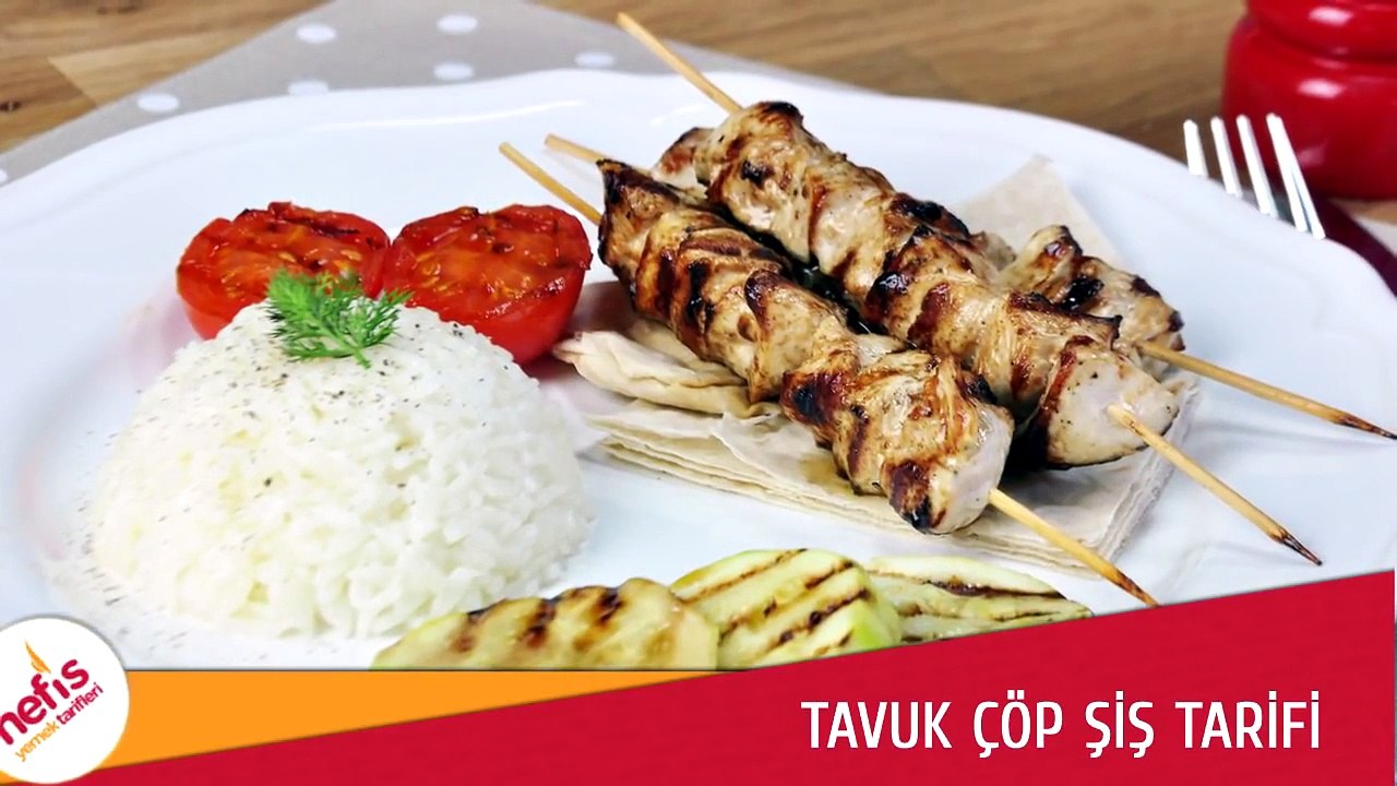 Tavuk Çöp Şiş Tarifi - Tavuk Şiş Tarifleri