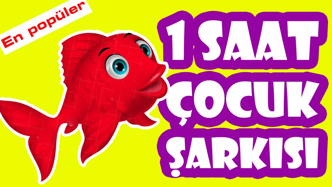 1 SAAT Eğitici Çocuk Şarkıları | Kırmızı Balık Şarkısı | Ali Babanın Çiftliği | Okul Öncesi| Çizgi Film
