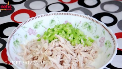 Yoğurtlu Tavuk Salatası