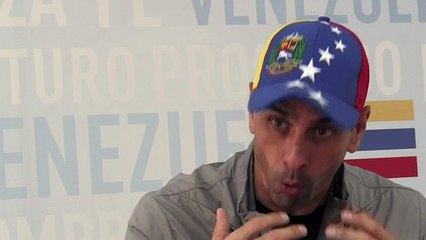 Capriles: “Si fuéramos violentos ya hubiésemos tumbado" a Maduro