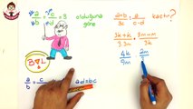 ORANTI ÖZELLİKLERİ SORU ÇÖZÜMÜ | YGS KAMPI '16 Matematik #34