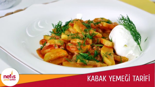 Kabak Yemeği Tarifi _ Yoğurtlu Kabak Tarifi