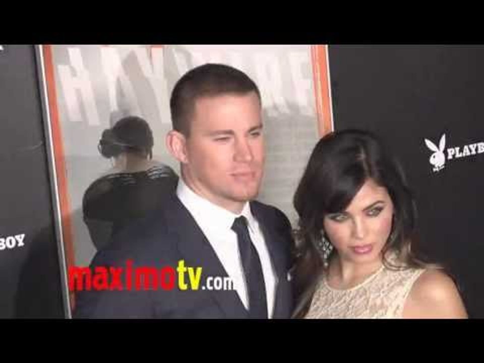 Channing Tatum and Jenna Dewan HAYWIRE Premiere Arrivals