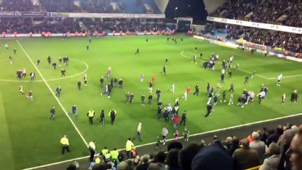 Millwall Fans Invade Pitch After The Match vs Scunthorpe!