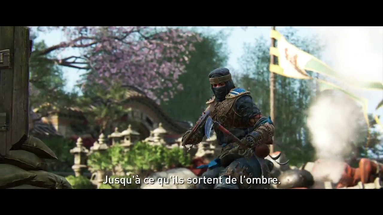 For Honor - Bande-annonce "Shadow Might : Présentation du Shinobi"