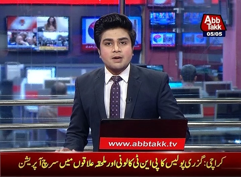 Karachi: Police conduct search operation in PNT colony and adjacent areas