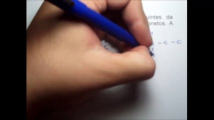 36° Exercício de Química Orgânica