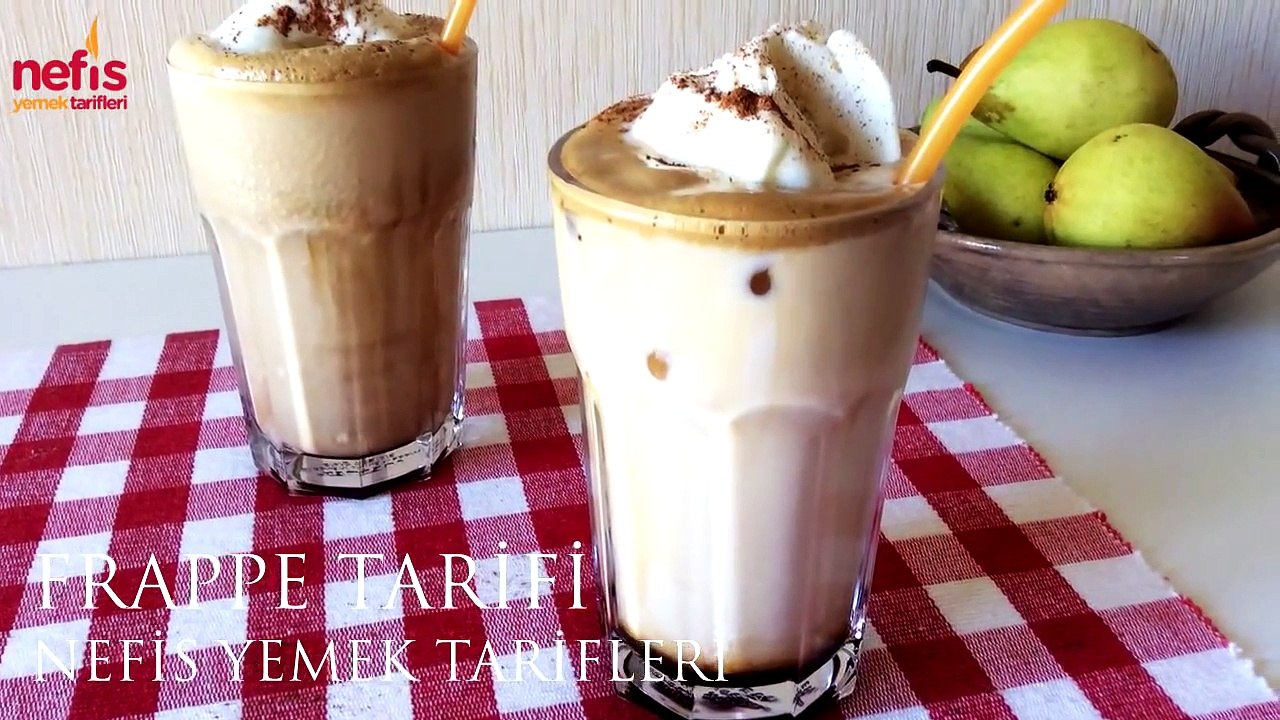 Frappé Tarifi _ Frappé Nasıl Yapılır