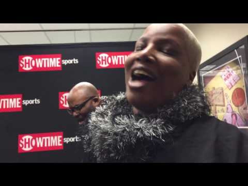 Gervonta mom after his win