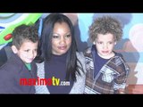 Garcelle Beauvais & Kids at DISNEY ON ICE Presents 