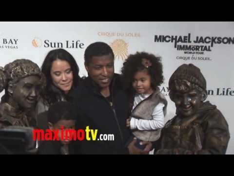 Babyface, Tito Jackson & Jackie Jackson at Michael Jackson The Immortal Premiere