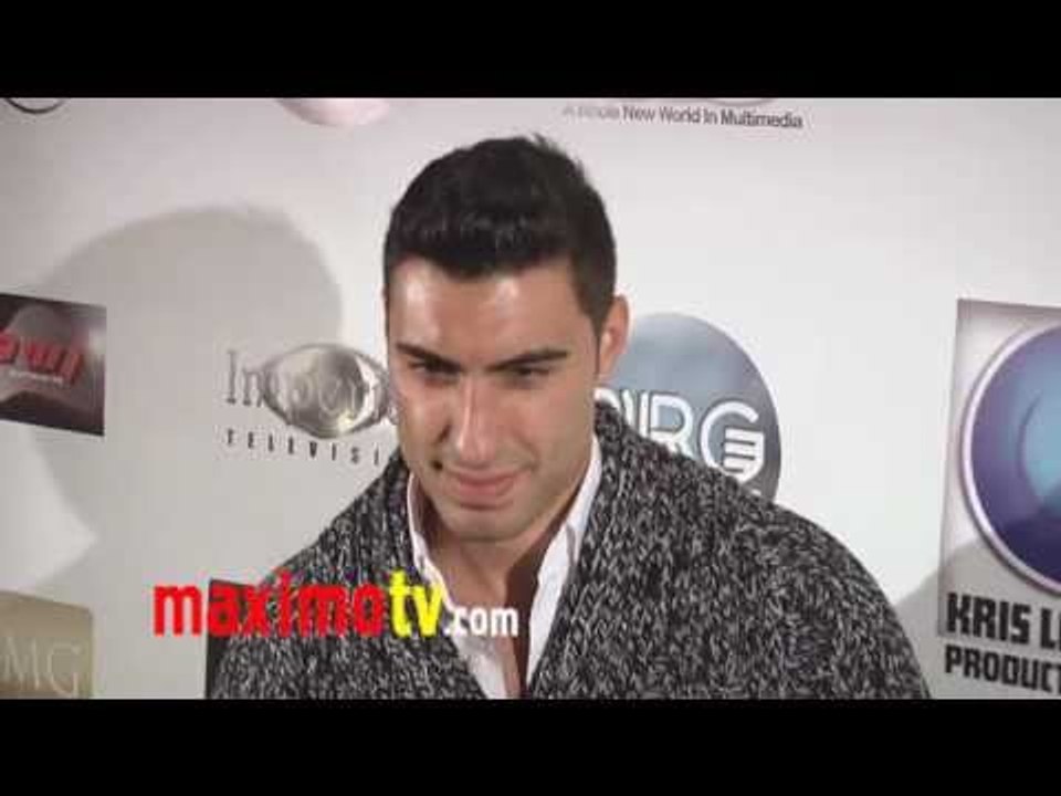 Adam Sabbagh at Pearl Records Christmas Party Red Carpet Arrivals