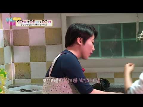 지우 편 들어주는 권호! 지우는 발그레~ [남남북녀 시즌2] 51회 20160701