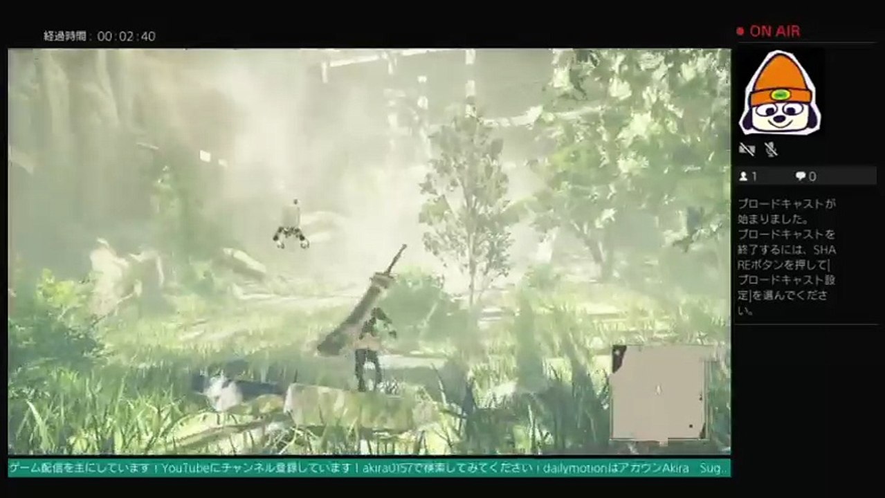 akiraのニアオートマタDLCコンテンツ配信後 プレイ　　　生配信  LIVE FROM PlayStation 4 (89)
