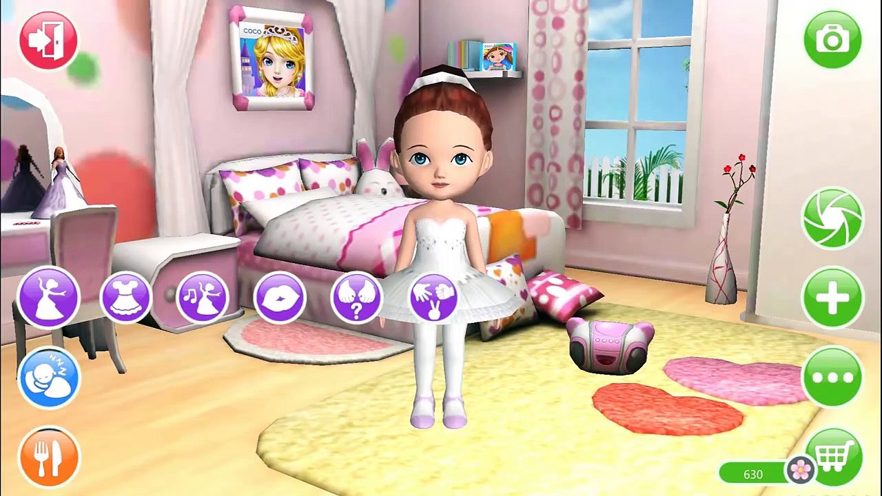 Cartoon for Children Kids Learn Play Ava the 3D Doll - Ballerina Doll
