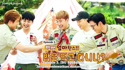 [INDOSUB] Run  BIGBANG Scout Ep 3