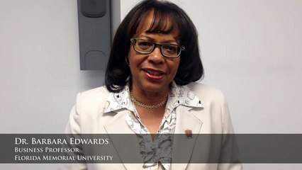 College Professor Dr. Barbara Edwards gives Zach Rinkins a rave review