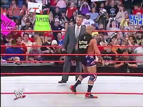 WWE Kurt Angle, Shawn Michaels, Mr. McMahon