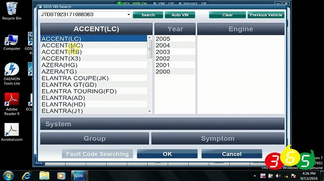 GDS VCI Hyundai V19 North America Car List-OBDII365