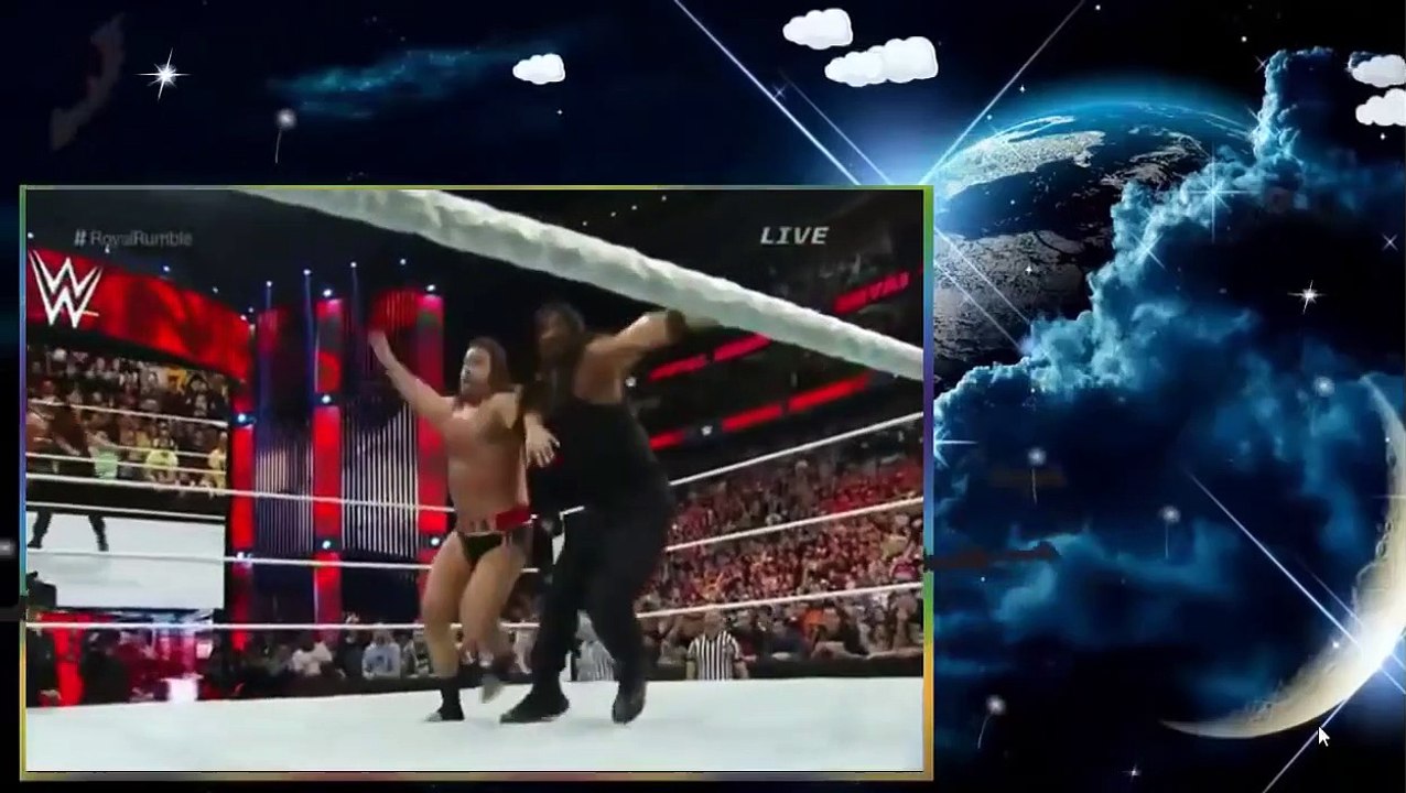 Roman Reigns vs Big Show vs Khe Rock vs Dean Ambrose vs Rusev vs Bray Wyatt FU