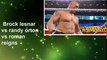 Brock lesnar vs Randy orton vs Roman reigns Full Match HD