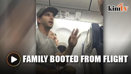 Family booted from flight after refusing to give up son's seat