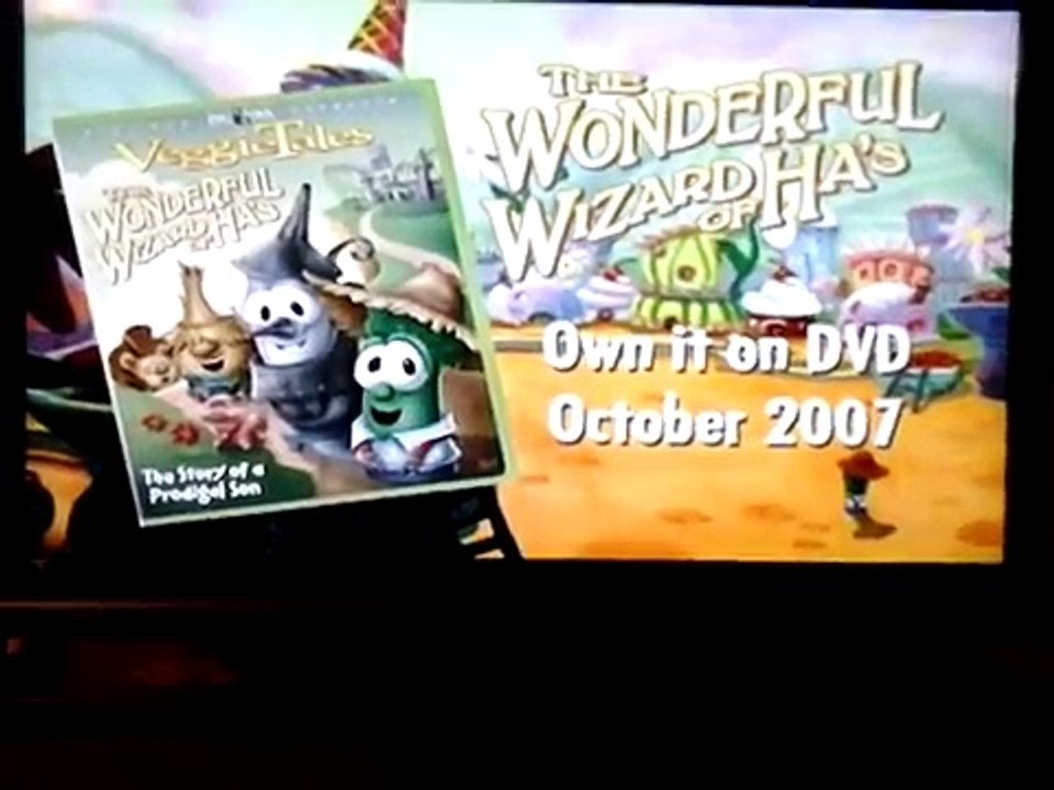 Previews of Veggie Tales Very Silly Songs 2007 DVD