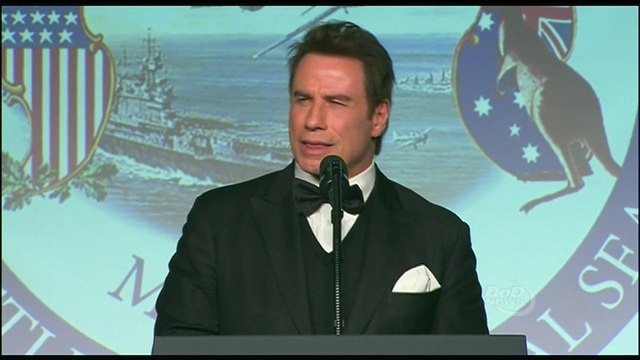John Travolta Praises US-Australia Military Alliance During WWII Commemoration