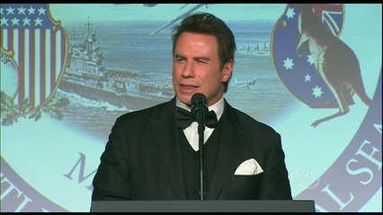 John Travolta Praises US-Australia Military Alliance During WWII Commemoration