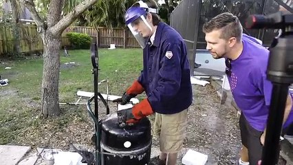 iPhone in Molten Aluminum