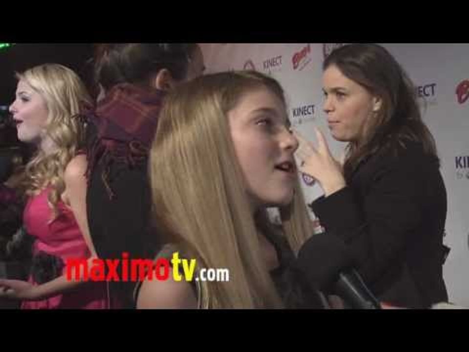 The Hunger Games Willow Shields INTERVIEW at Popstar! Magazine "12 in 12" Event