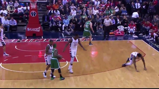 Kelly Oubre Shoves Kelly Olynyk To The Ground During Wizards Vs Celtics Game New Video