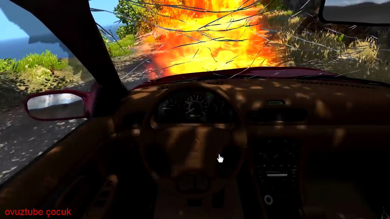 araba ve kamyon oyunları direksiyonlu araba sürmek ve yamultmak beamng