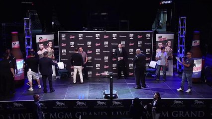 Yuriorkis GAMBOA vs. Robinson CASTELLANOS - Weigh In 5.4.2017