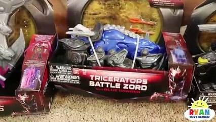 POWER RANGER MOVIE TOYS MEGAZORD Surprise Toys Hunt Giant Life Size Dinosaur Attack Preten