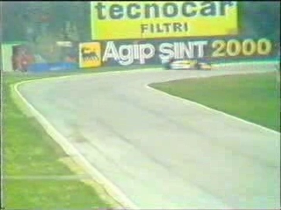 F1 1987 Nelson Piquet Tamburello Imola crash