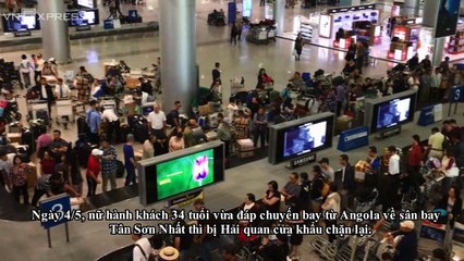 VnExpress | Pháp luật | Hải quan tìm trang sức ngà voi trong bụng cá hồi