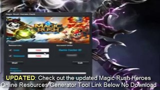 Magic Rush Heroes Hack Tool [Android,iOS] UPDATED 100% Working Gold and Diamonds1