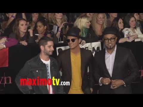 Bruno Mars Breaking Dawn Part 1 World Premiere ARRIVALS