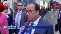 François Hollande au Bataclan ce jeudi soir: 